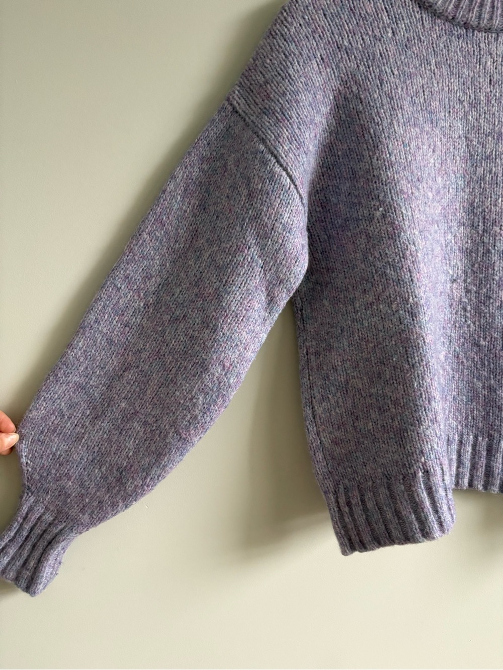 LINE Purple Wool Blend Marissa Sweater | Size Medium - Picture 5 of 8